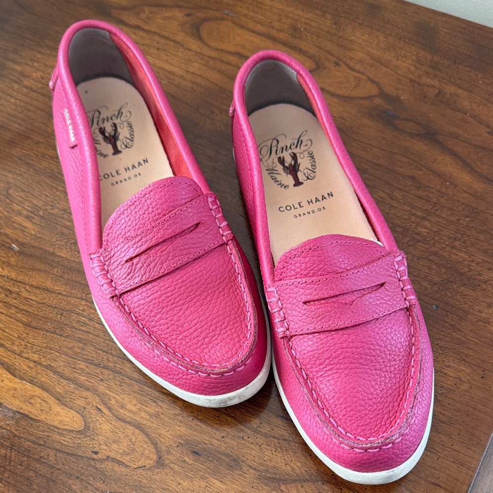 Cole Haan Women's Vibrant Pink Loafers